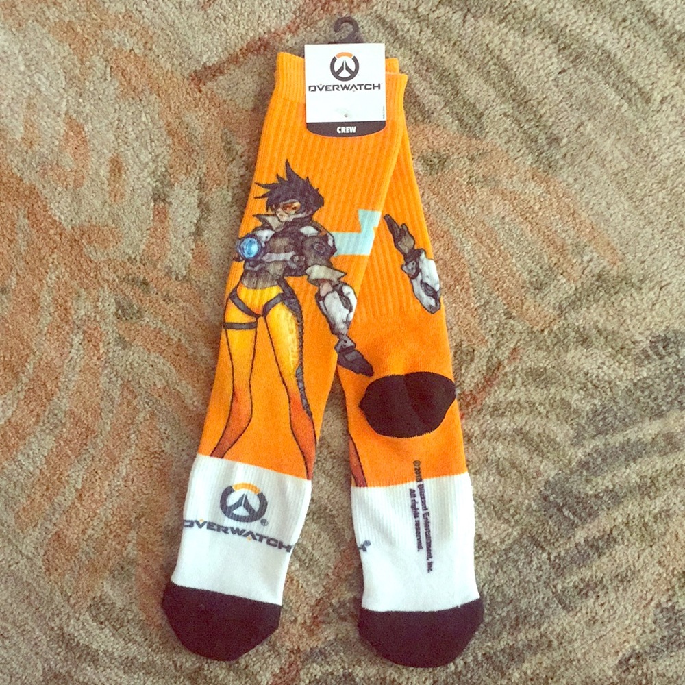 NWT Overwatch Tracer Socks